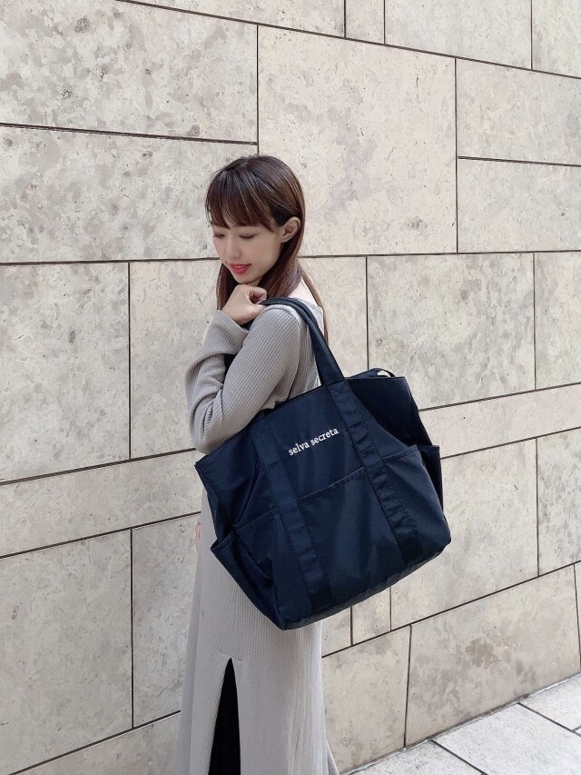 【selva secreta】useful TOTE BAG(black)