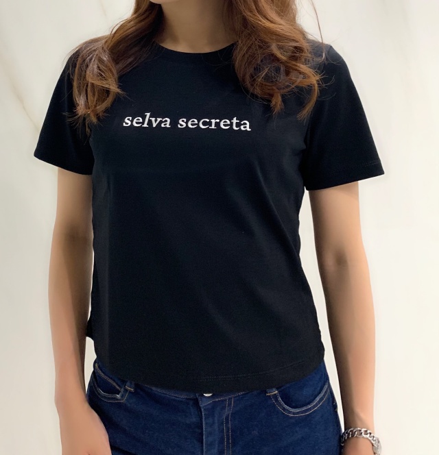 【selva secreta】SIMPLE LOGO Tshirts(black)