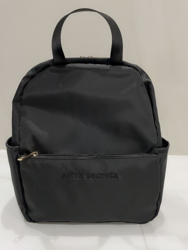 【selva secreta】RUCKSACK mini(black×black logo)