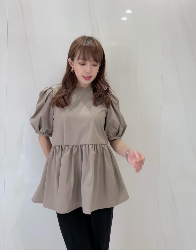 【selva secreta】Back ribbon Shirt