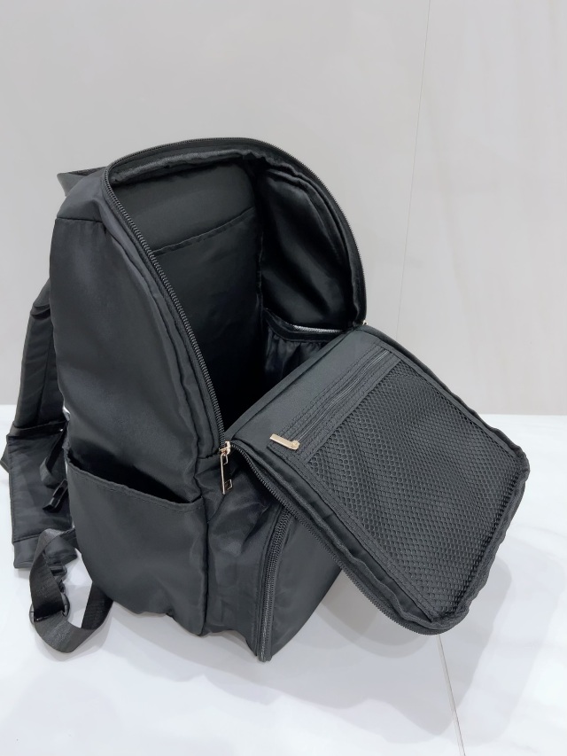 【selva secreta】perfect BACKPACK(black×black logo)