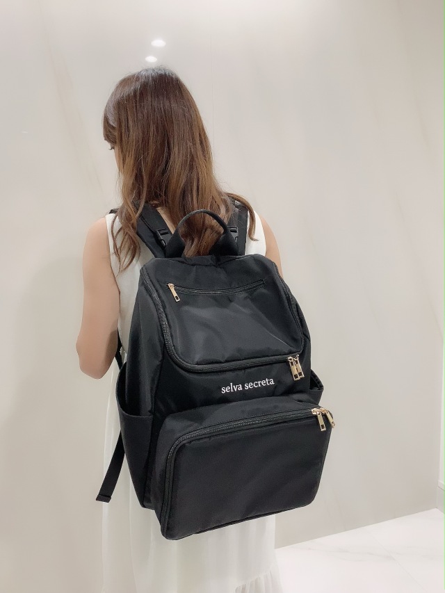 【selva secreta】bucket RUCKSACK(black)