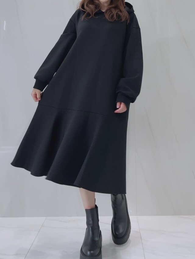 【selva secreta】Cushion  DRESS(black)