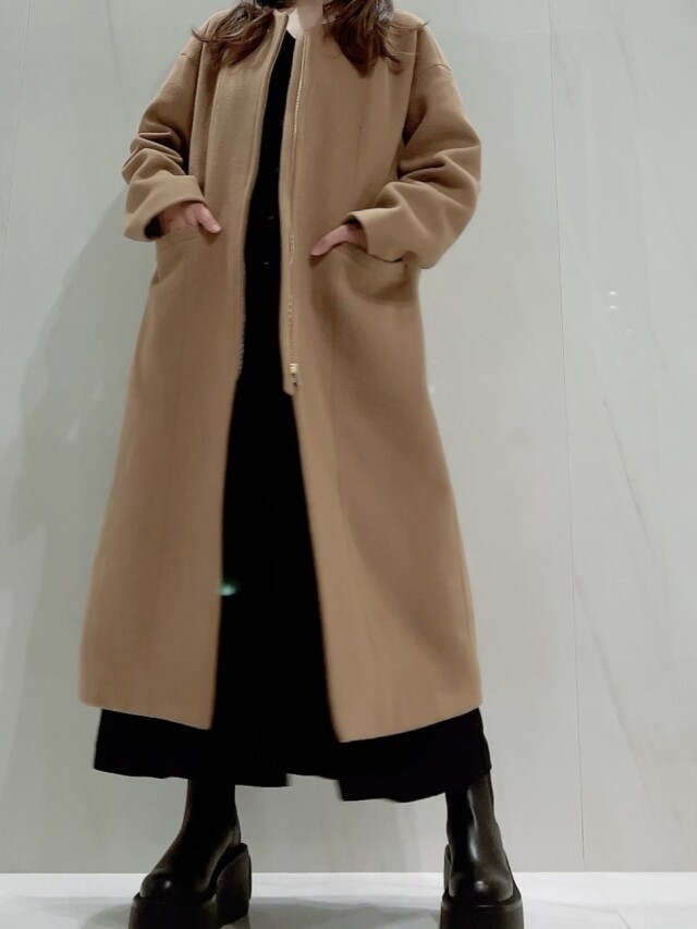 【selva secreta】A line Italy COAT(camel)