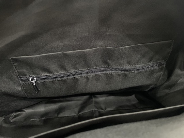 selva secreta】3-layer TOTE BAG(black×black logo)(BIG-size)