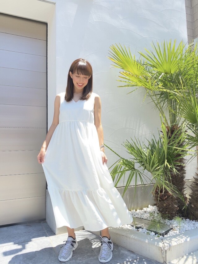 【selva secreta】Fluffy DRESS(white)