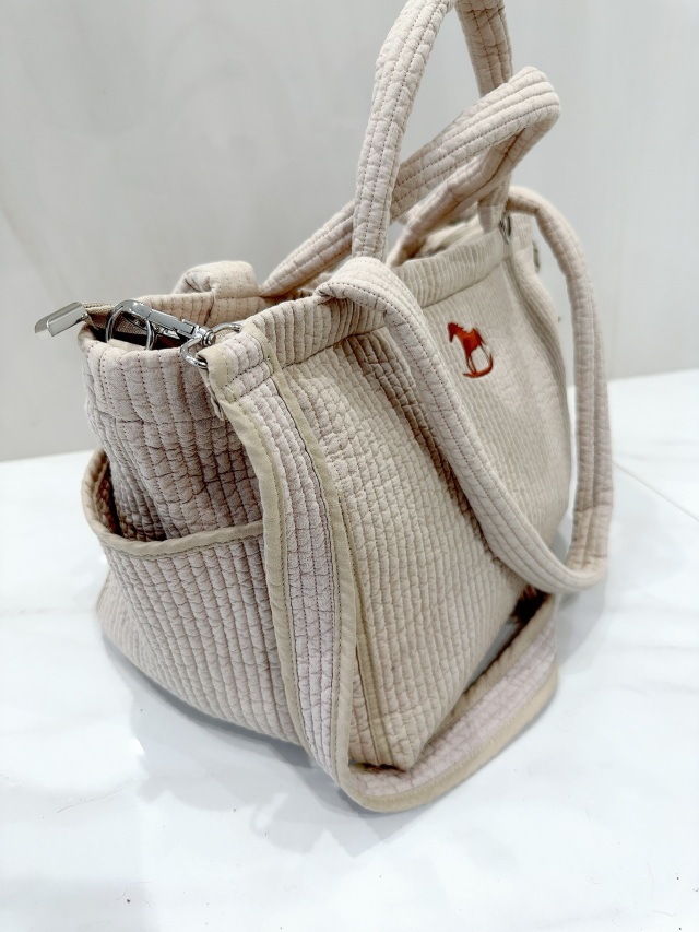 selva secreta ベージュ マザーズバッグ selva secreta】MOM TOTE BAG(greige)
