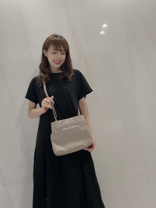 【selva secreta】Shoulder card BAG(greige)