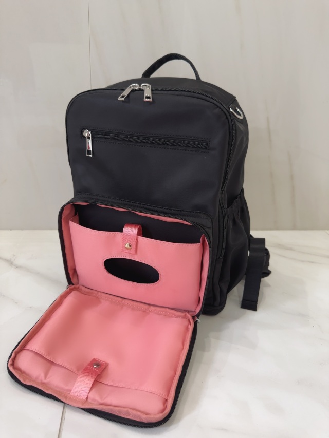 selva secreta】Extend Monogram logo BACKPACK(black logo