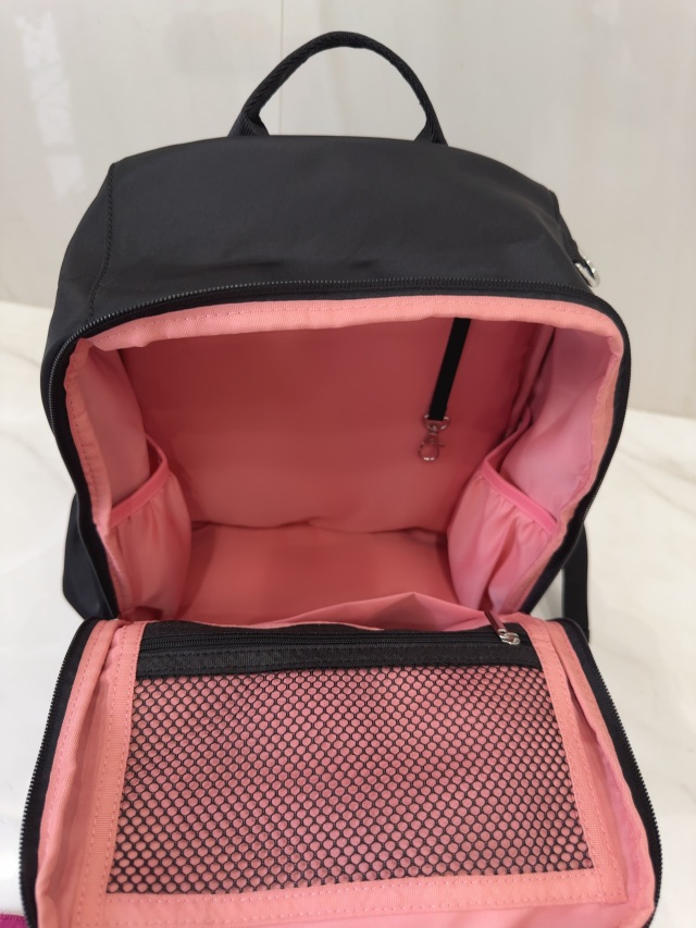 selva secreta】Extend Monogram logo BACKPACK(black logo