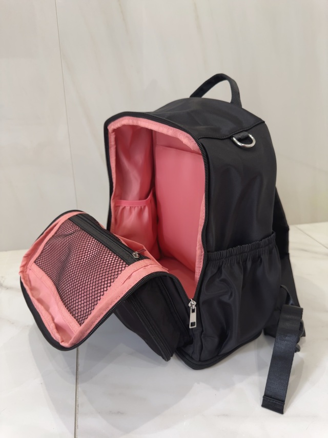 selva secreta】Extend Monogram logo BACKPACK(black logo