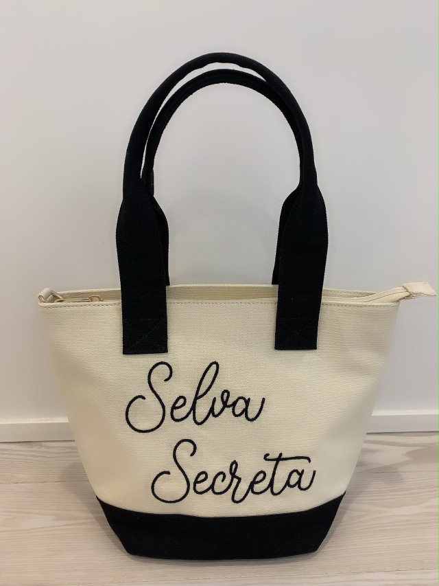 【selva secreta】Stitch LOGO TOTE BAG