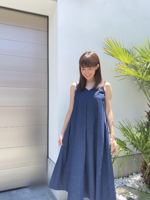 【selva secreta】TACK DRESS(denim)