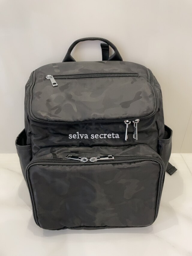 【selva secreta】bucket RUCKSACK mini(camouflage-black)