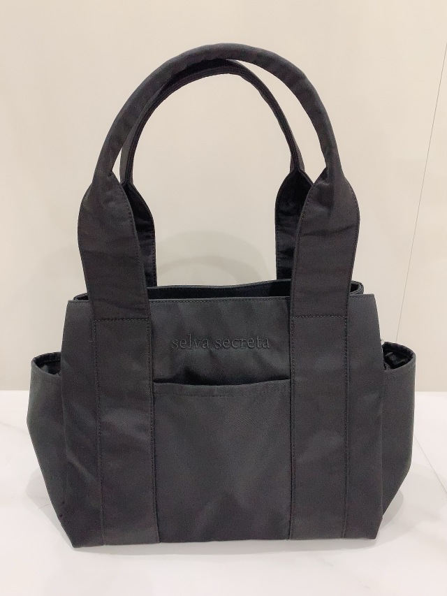 【selva secreta】3-layer TOTE BAG(black)