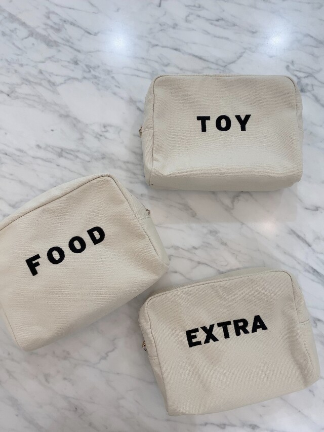 【selva secreta】POUCH 3set(white)