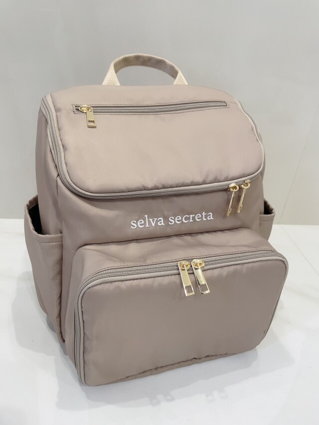 selva secreta】bucket RUCKSACK mini(greige)