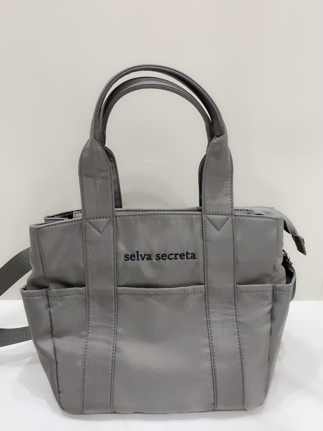 selva secreta】useful TOTE BAG mini(gray)