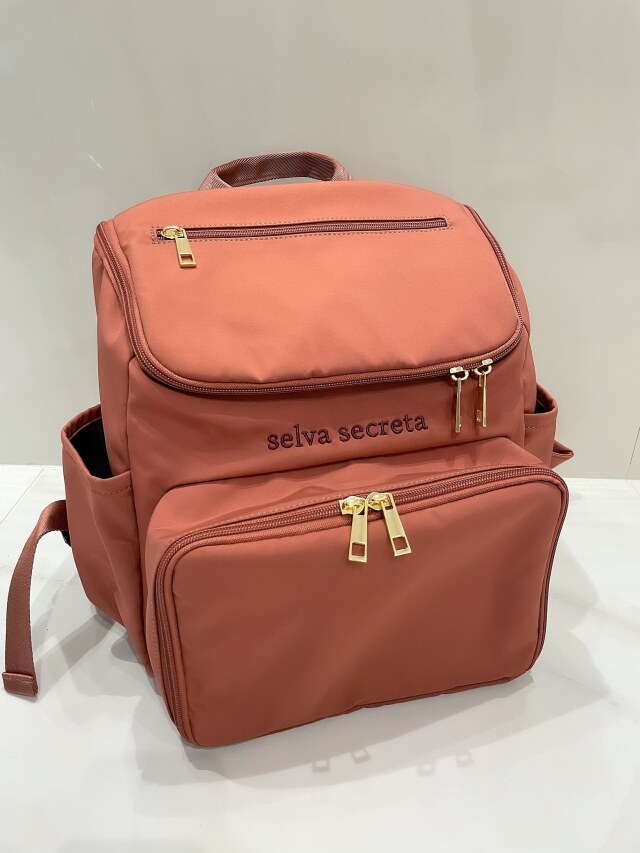 【selva secreta】bucket RUCKSACK mini(pink-brown)