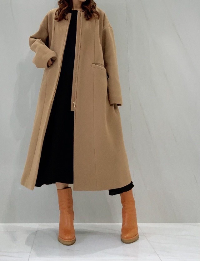 【selva secreta】A line Italy COAT(beige)