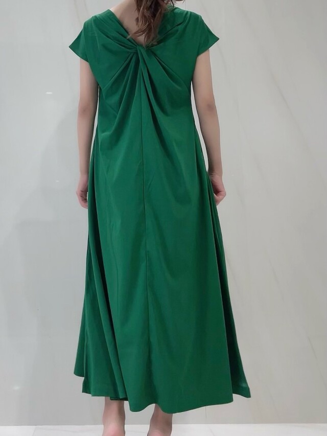 【selva secreta】Twist Tshirt one-piece(green)