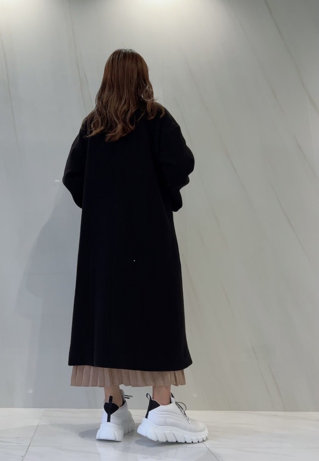 【美品】semoh” Italian Wool Old Coat Black” 美品】semoh” Italian Wool Old Coat Black”