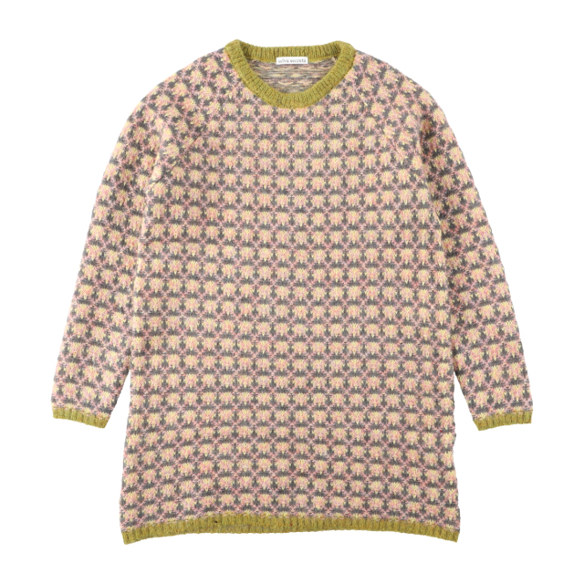 【selva secreta】Geometric pattern KNIT