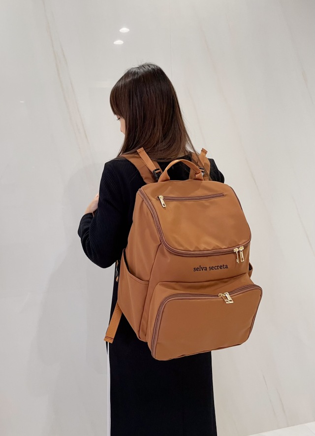 【selva secreta】bucket RUCKSACK(brown)