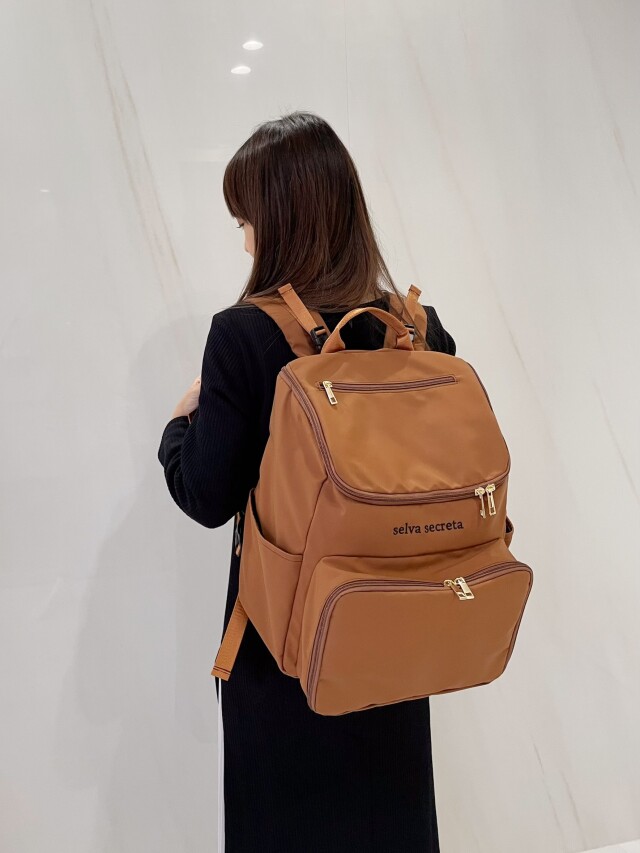 selva secreta】bucket RUCKSACK(brown)