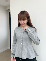 【selva secreta】Peplum CARDE(gray)