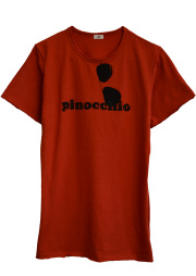 【AIR】PINOCCHIO T-SHIRT (RED-ORANGE)