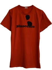 【AIR】PINOCCHIO T-SHIRT (RED-ORANGE)