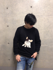 【selva secreta】MEN'S FRENCHBULL KNIT(black)