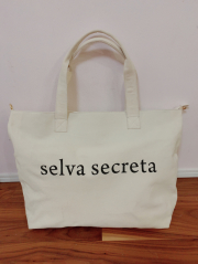 【selva secreta】LOGO TOTE BAG(BIG-WHITE)