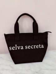 【selva secreta】LOGO TOTE BAG(black)