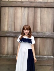 【selva secreta】POINTE DENIM DRESS (white)