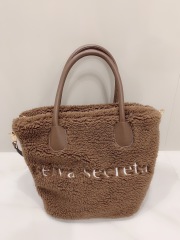 【selva secreta】Teddy bear TOTE BAG(brown)