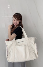 【selva secreta】MOM TOTE BAG(white)