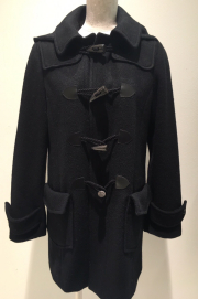 【selva secreta】DUFFLE HOOD COAT (black)