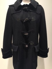 【selva secreta】DUFFLE HOOD COAT (black)