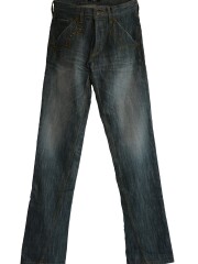 【ANTIMINSS】 CROWN STITCH DENIM (green)