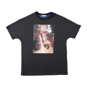 【selva secreta】MEN'S Sewat T-shirt (black)