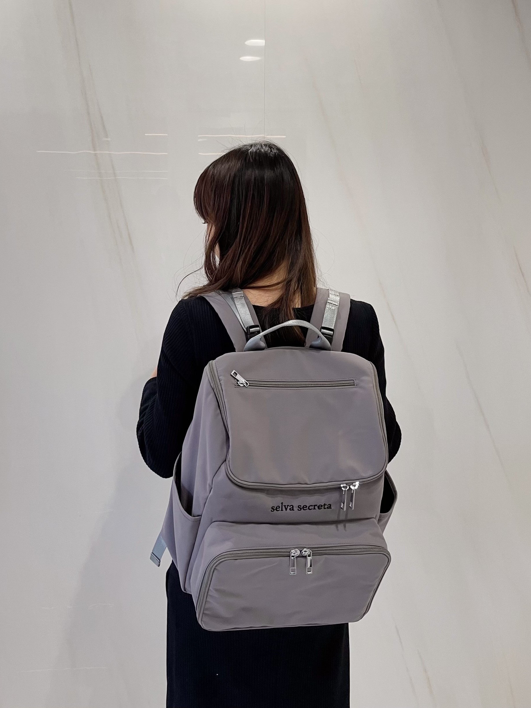 【selva secreta】bucket RUCKSACK(gray)