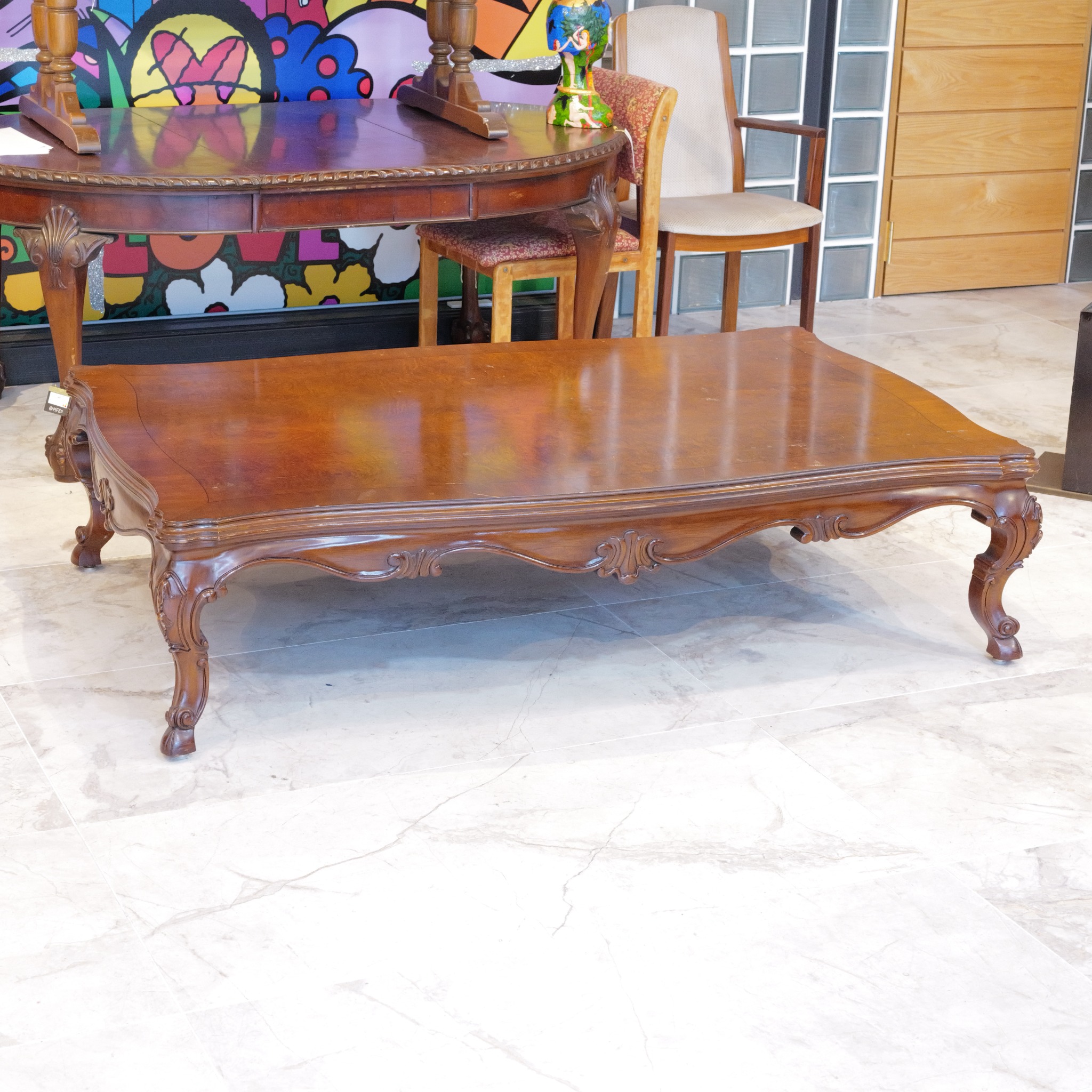 KARGES カーゲス センターテーブル 幅 167cm 466 Venetian Cocktail Table ベネチアン カクテルテーブル ドレクセル 高級家具