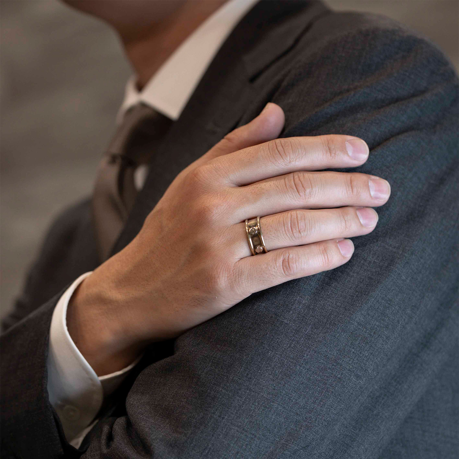 フランス 1970年代 ゴールド アンティークリング