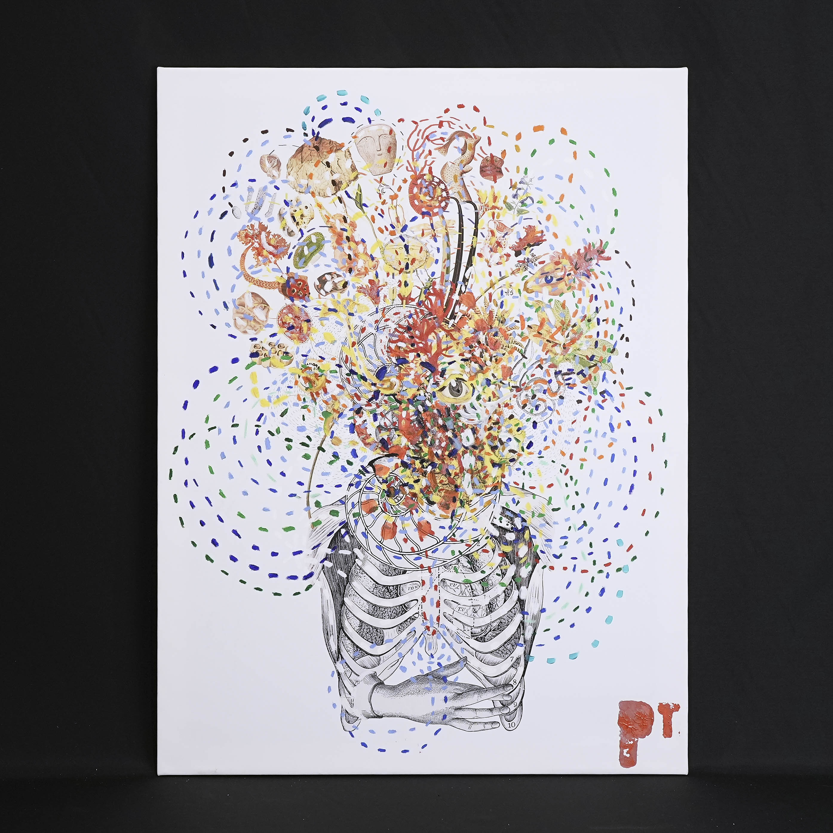 イタリア 2023年 キャンバス Paola Tassetti - 「VENERE FRASASSICA」 EC-07613