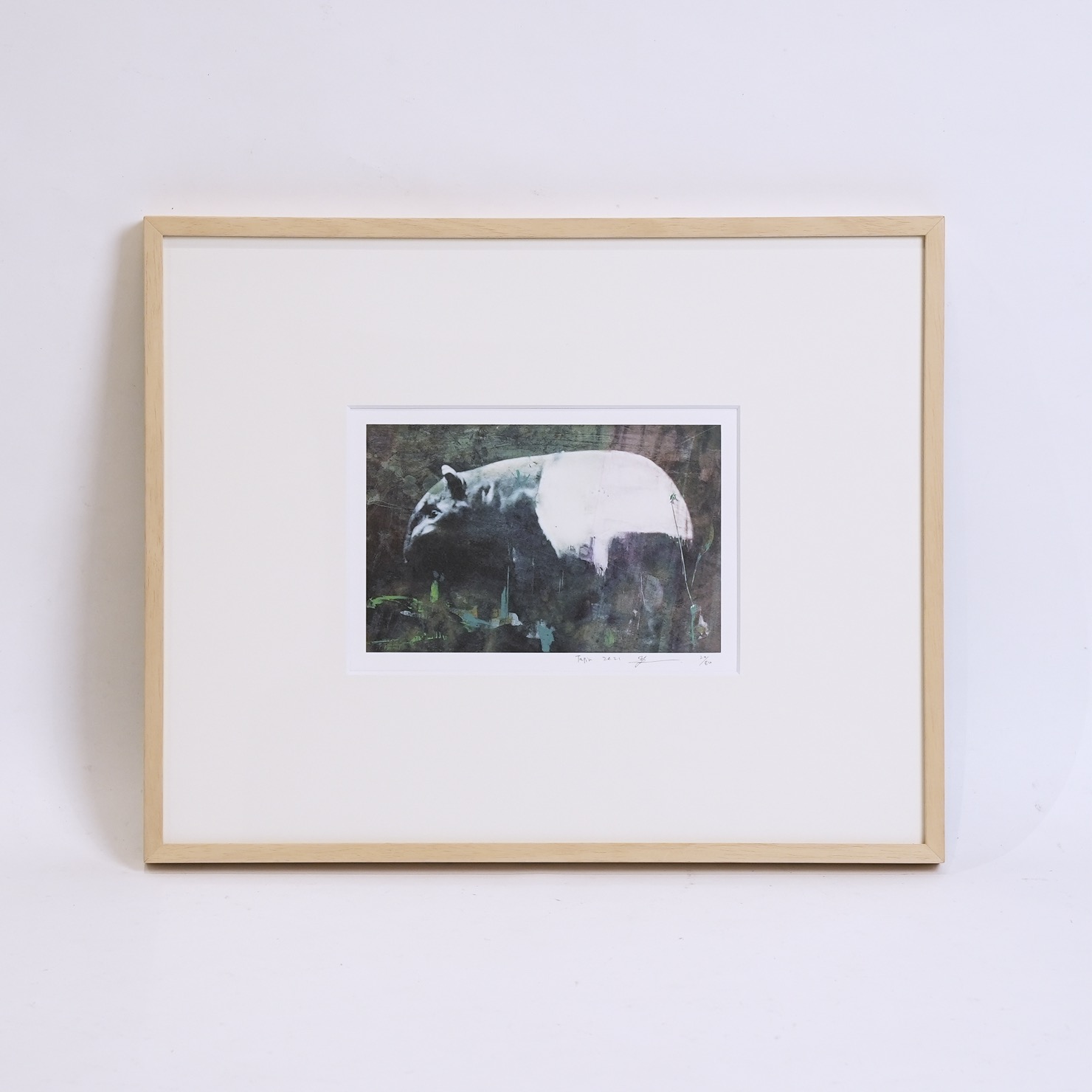 日本 2021年 リトグラフ 井田幸昌 「Tapir」 EC-07689