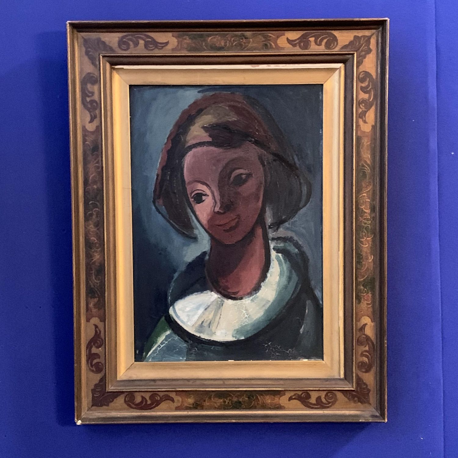 イギリス 1900年代 キャンバス Toni Bartl トニ バートル 絵画 EC-14685