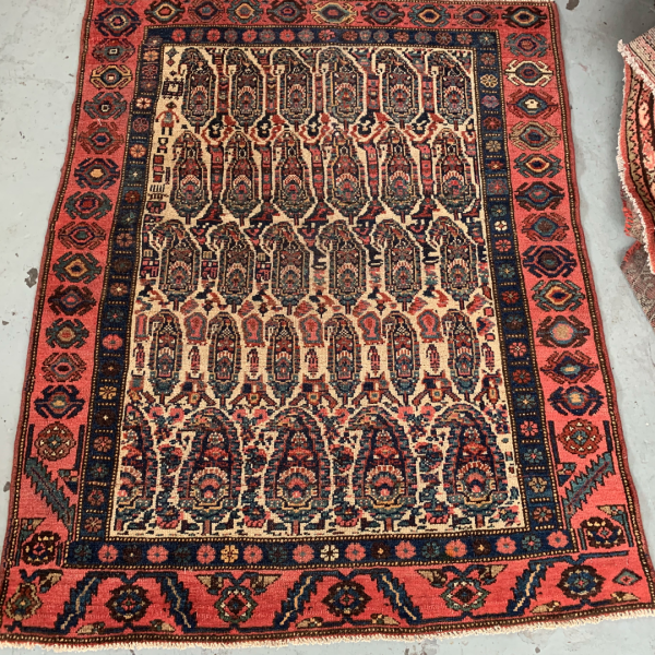 イラン 20世紀 ウール ペルシャ絨毯