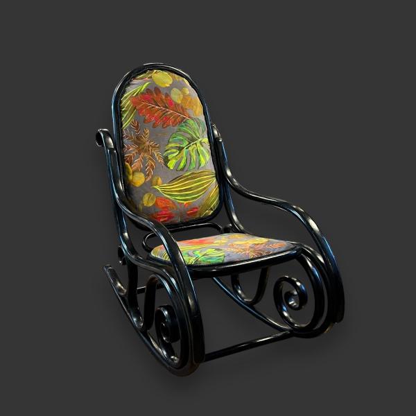 ヨーロッパ 20世紀 エボニー   ロッキングチェア EC-17550